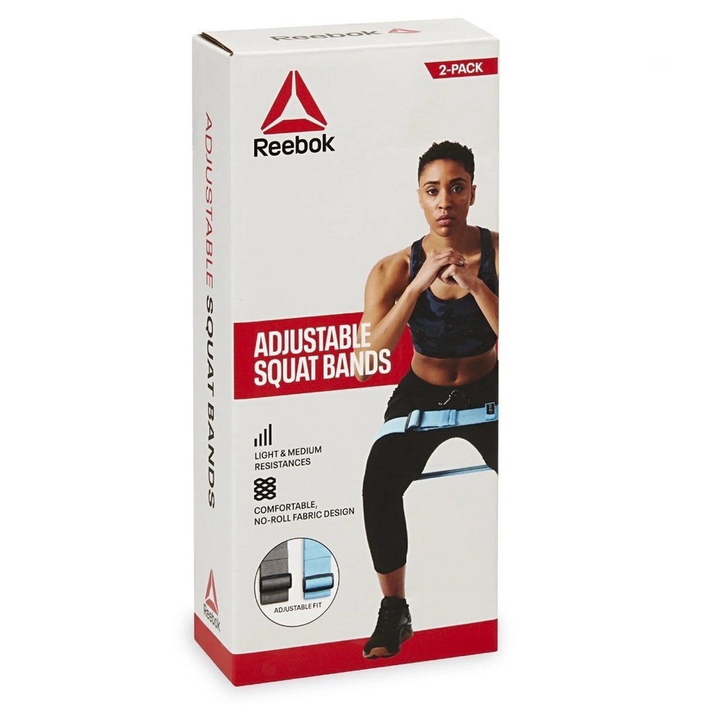 Reebok Delta Adjustable Squat Bands - Picture 6 of 6